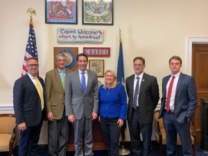 IADC members and staff met with Representative Garret Graves (R-LA) during the Washington, D.C. Fly-In