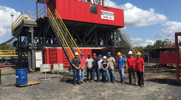 ULL Student Chapter Rig Visit
